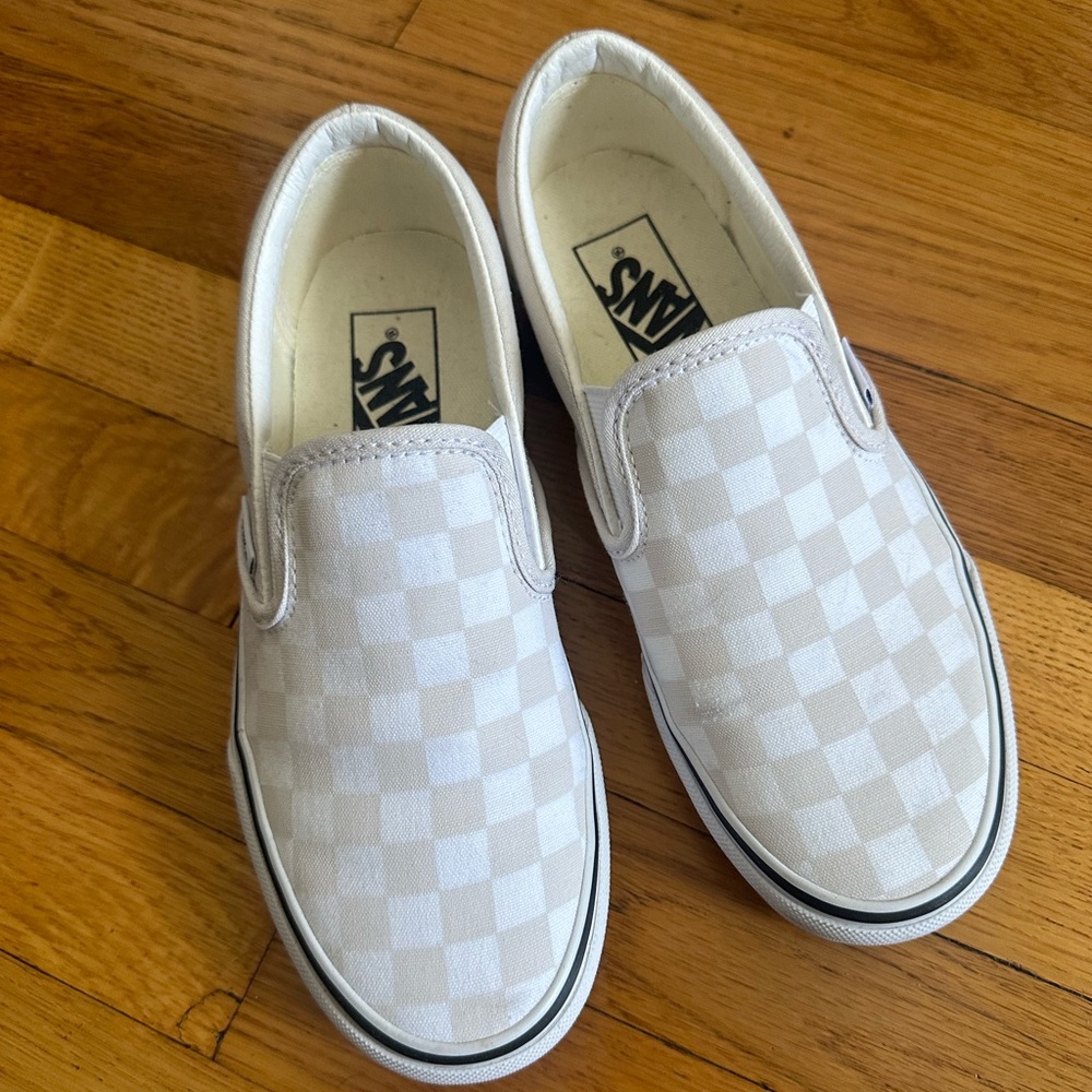 Vans Checkered Board Slip Ons